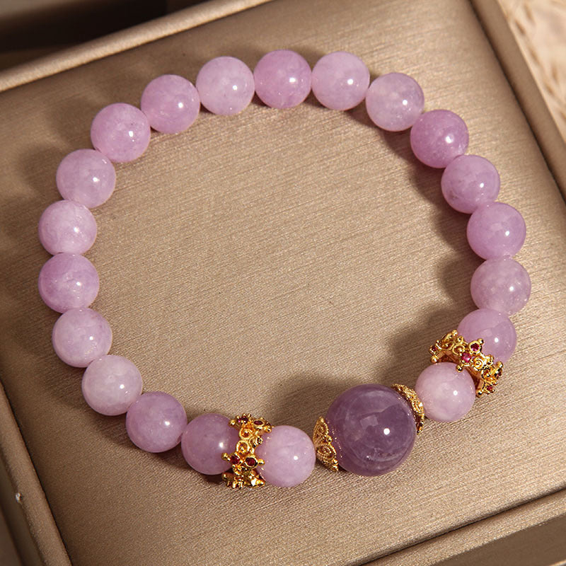 Natural Lavender Amethyst Women's Bracelet