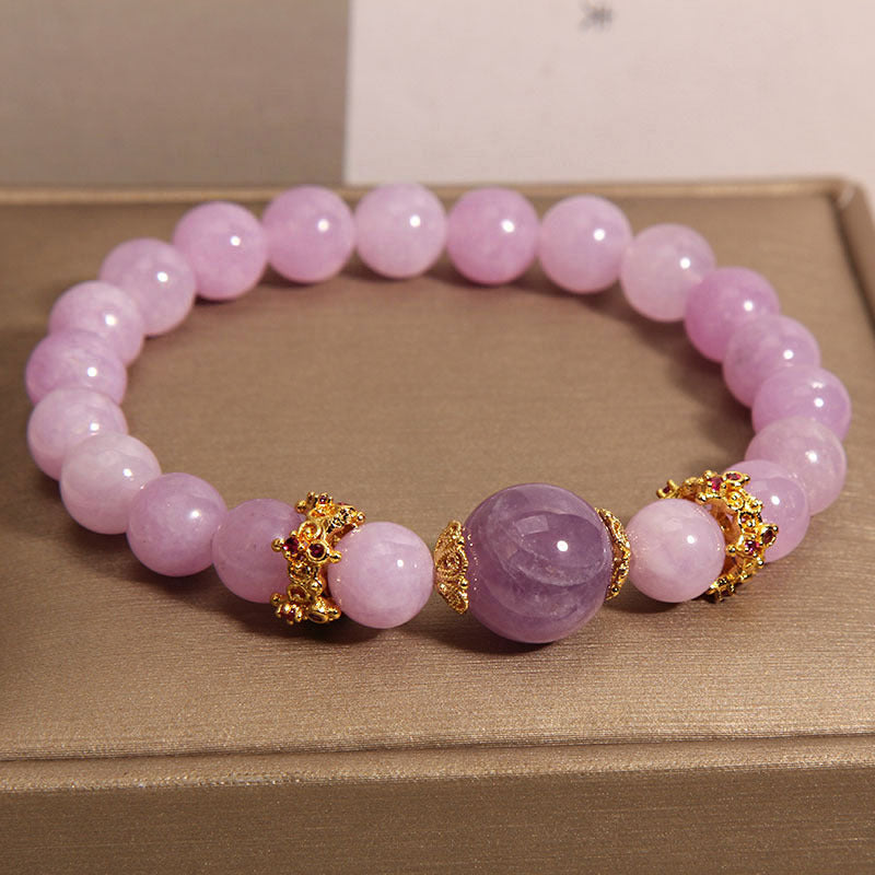 Natural Lavender Amethyst Women's Bracelet